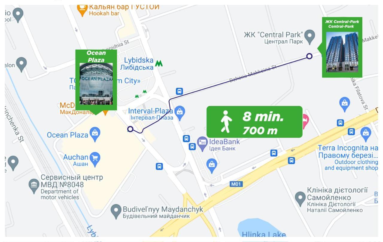 Petrovdom Apartaments 11-212 In Rc Central Park, 7 John Mccain Street Kiev Eksteriør billede